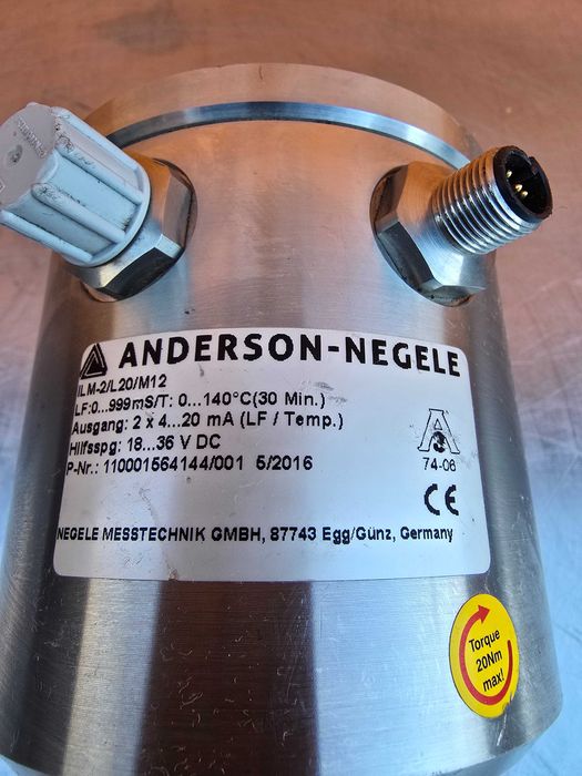 Indukcyjny Czujnik Temperatury Przewodności Anderson-Negele Cip.