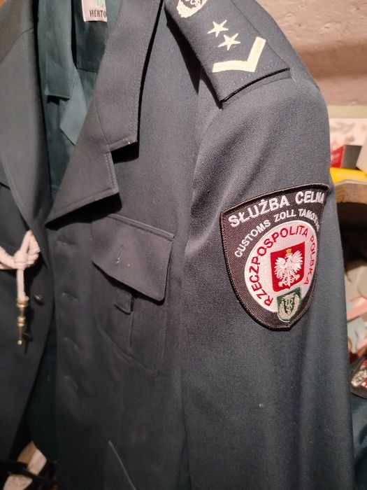 Garnitur galowy Urzędu Celnego  stan bdb