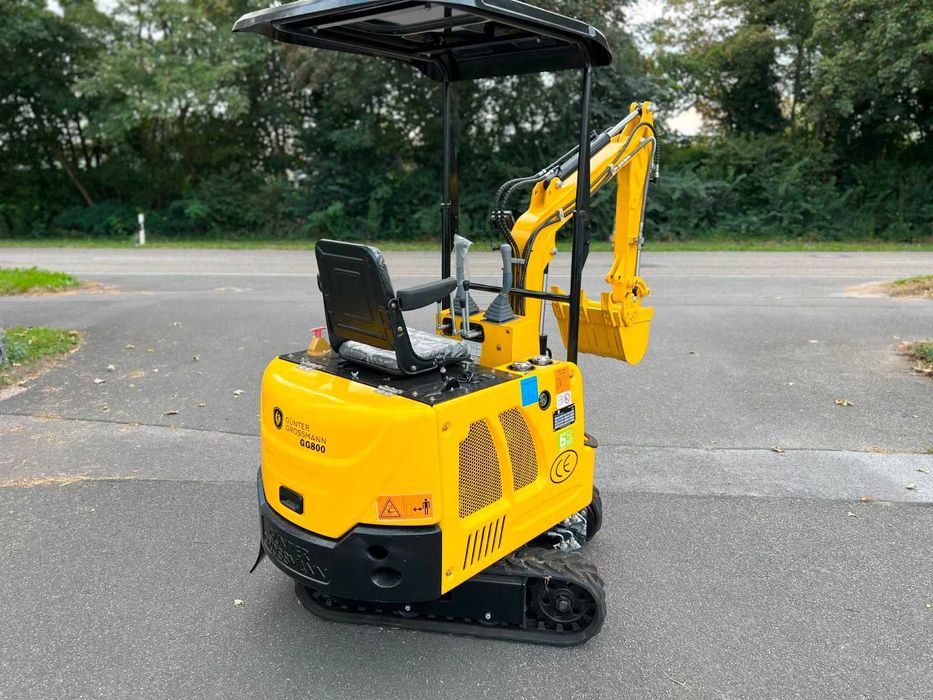 Minikoparka Gunter Grossmann GG800 nowa mini koparka 2025