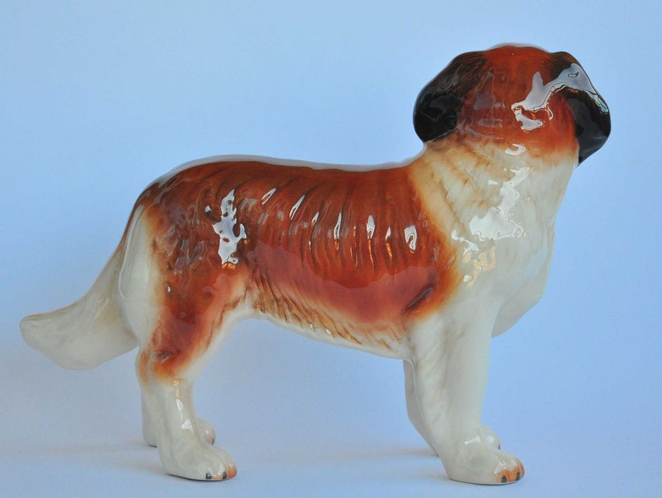 figurka - pies - porcelana