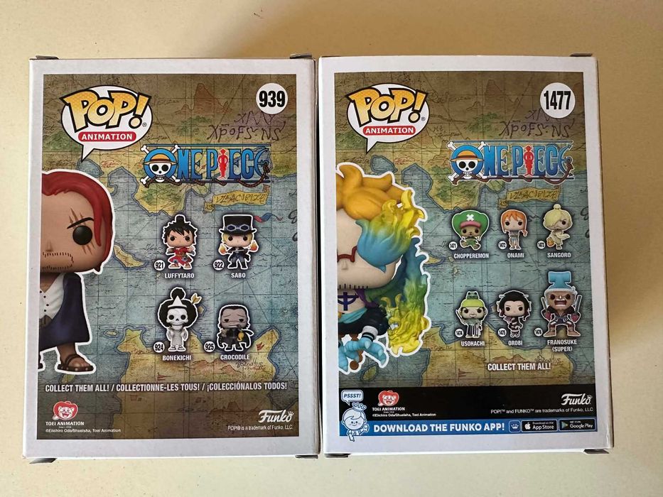 Funko Pop One Piece - Shanks/Marco
