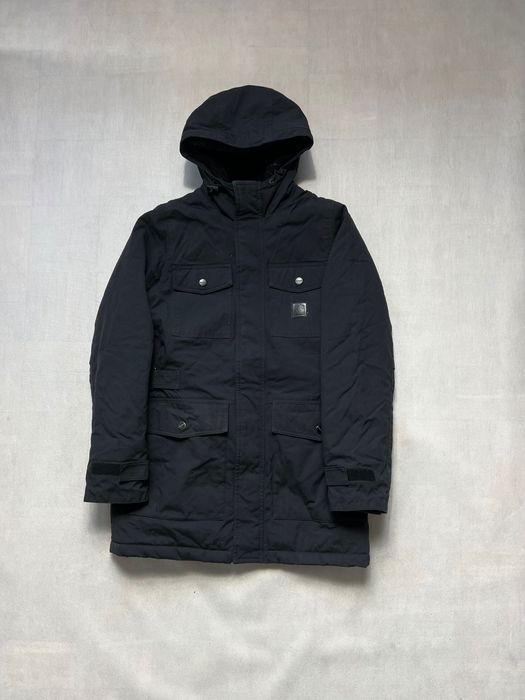 ocieplana kurtka Carhartt W' Mountain Coat black label winter jacket