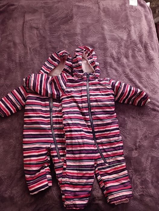 Комбінезон для дівчинки зимовий