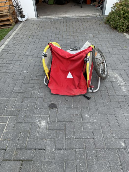 Przyczepka rowerowa dla dzieci