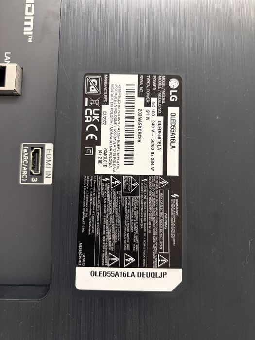 Televisao LG Oled 55”