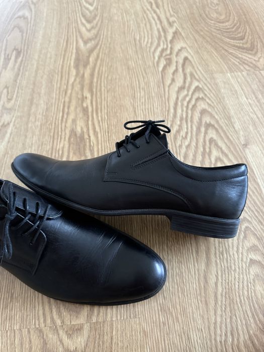 Venezia Buty męskie ze skóry naturalnej r. 42