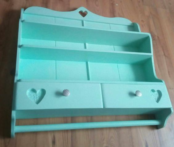 Rustykalne szafko-półki