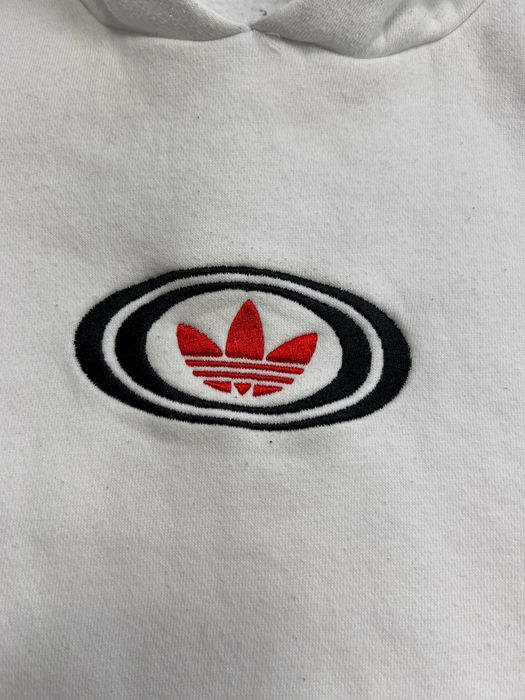 Bluza Adidas white logo unisex