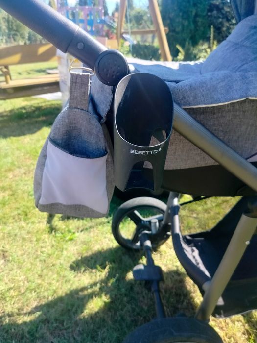 Wózek Bebetto Vulcano 2 w 1 plus fotelik samochodowy