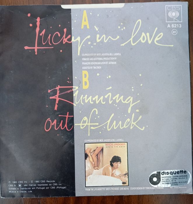 Mick Jagger Lucky in love Mafra • OLX Portugal