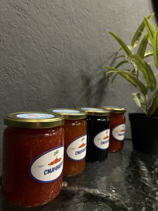 Червона ікра красная икра акція кета лосось горбуша 1+1=3