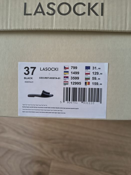 Klapki Lasocki 37