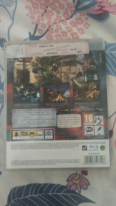 Risen 2 dark waters  PS3 em ótimo estado