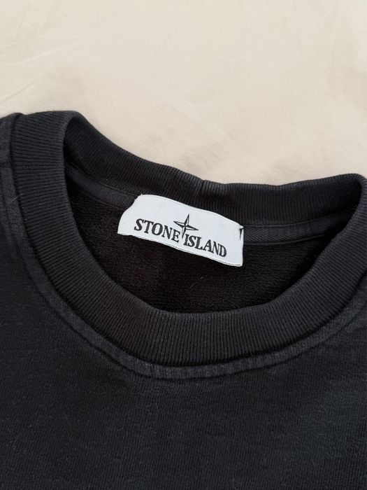 Світшот чорний Stone Island