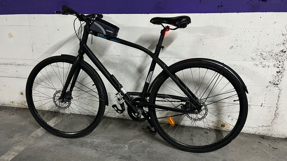 Bicicleta de passeio Btwin Nework 500 XL