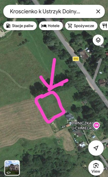 Działka budowlana, widokowa w Bieszczadach