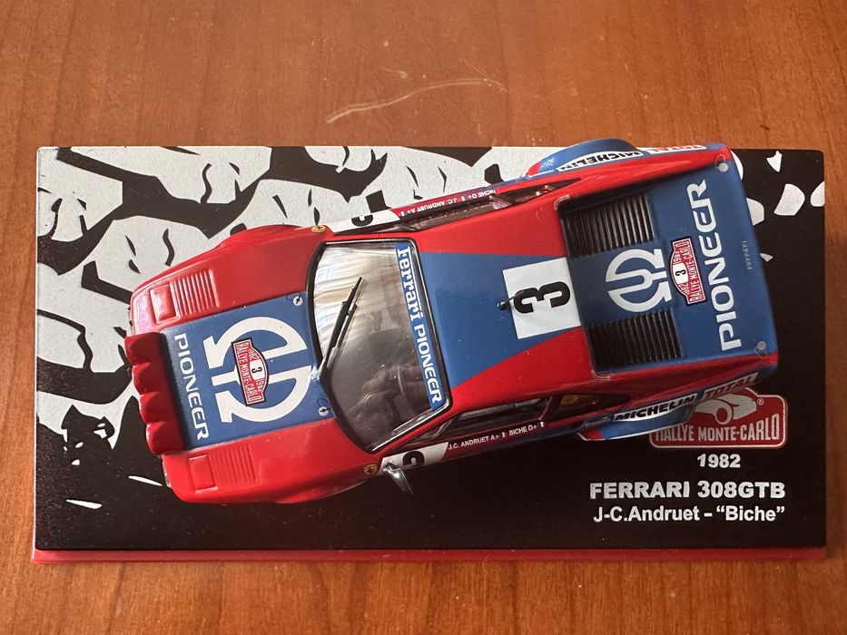 RALLYE MONTE CARLO 1982 FERRARI 3086TB J-C.Andruet - "Biche"