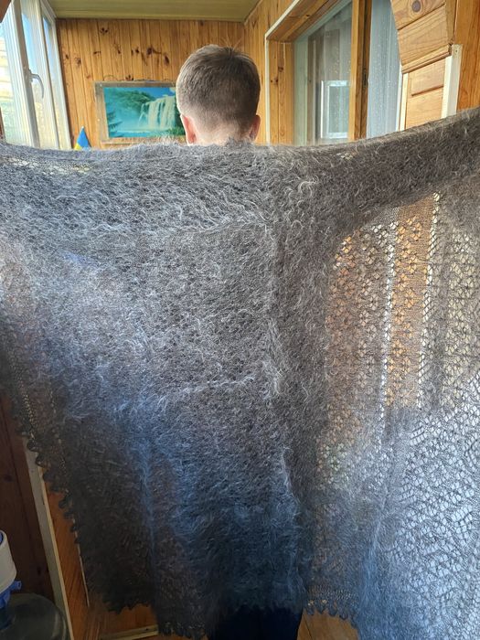 Пуховые платки и косынки из козьего пуха