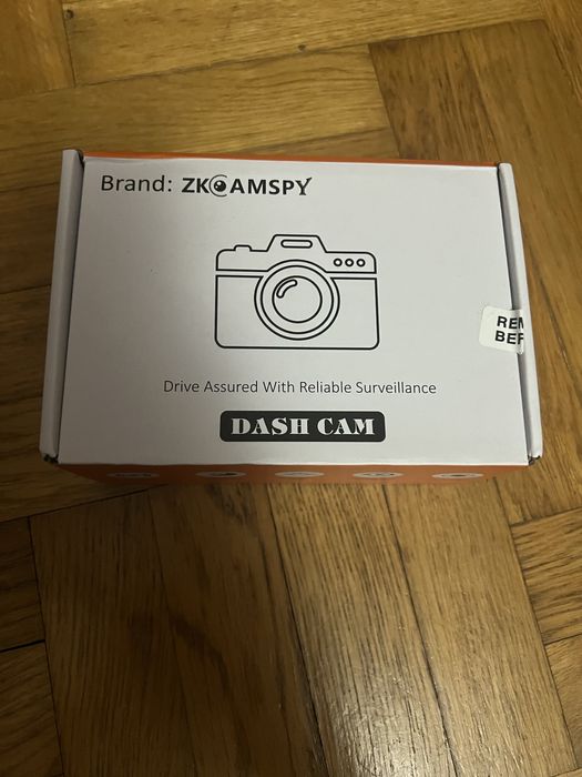 Автомобільний відеореєстратор Zkcamspy Full HD 1080 на 2 камери