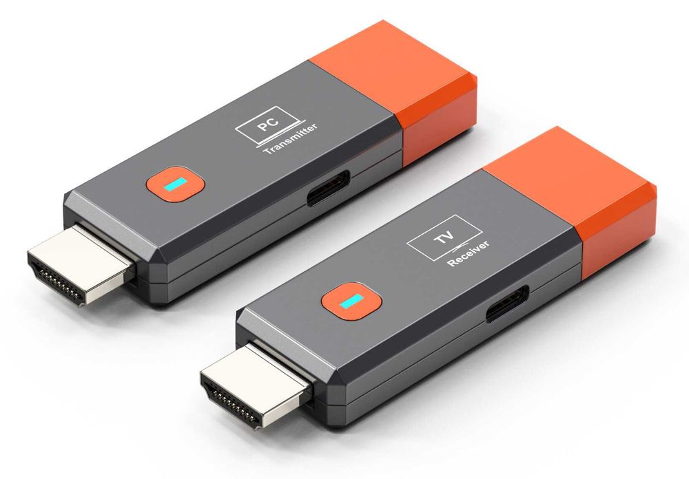 Bezprzewodowy transmiter konwerter HDMI do 50m