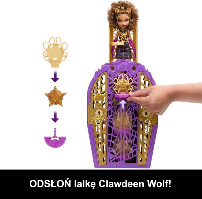 Monster High Skulltimate Clawdeen Wolf Жахо-секрети Клодін