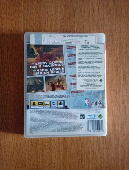 Jogo NBA Street PS3