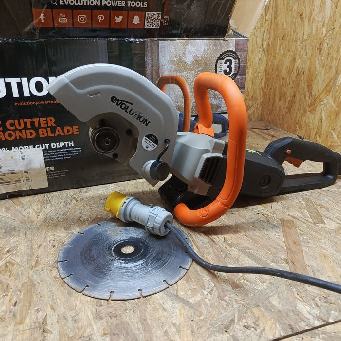 110v. Przecinarka do betonu Evolution R230 DCT