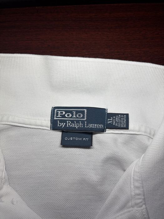 Біла футболка поло поло ральф / poll ralph lauren , розмір xl