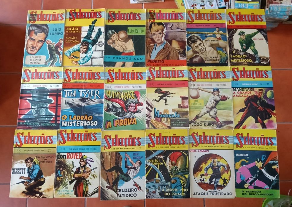 75 Livros Seleções do Mundo de Aventuras