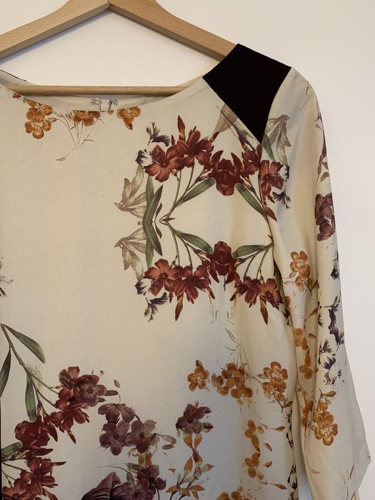 Autograph elegancka sukienka w kwiaty komunia wesele 38