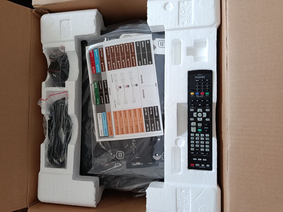 Denon AVC-X4700H (8K/HDMI 2.1) – Como Novo + Caixa Original