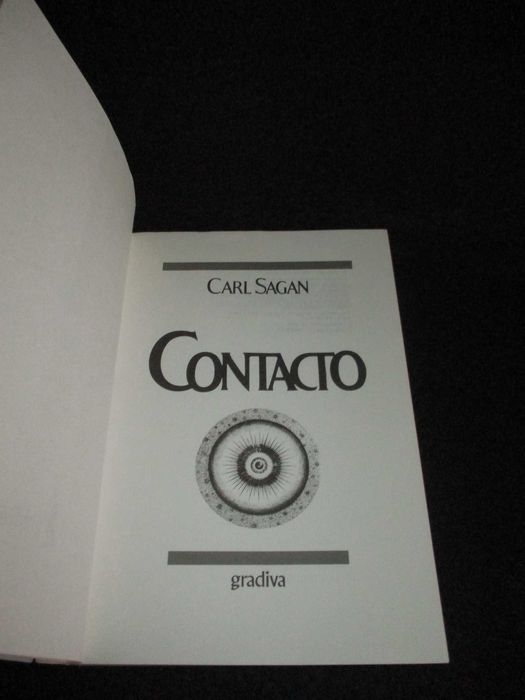 Livro Contacto Carl Sagan Gradiva