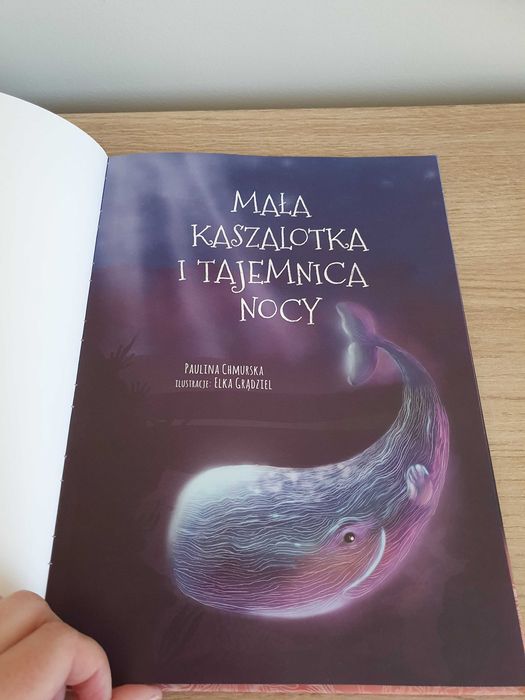 Książka dla dzieci "Mała Kaszalotka I Tajemnica Nocy"