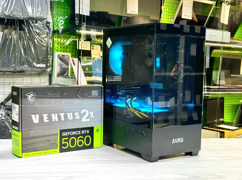 Новий ігровий ПК / RTX 5060 / Ryzen 5 8400 / 32 DDR5 / Гарантія рік