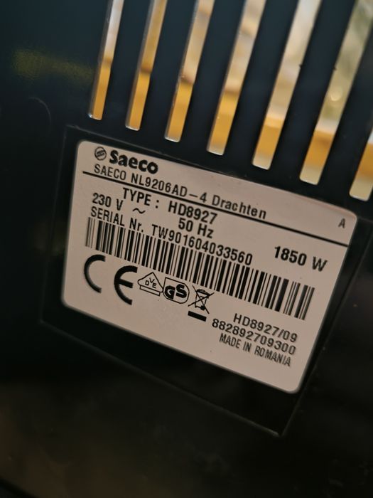 Ekspres do kawy Philips Saeco Pico Baristo  HD8927 sprawny, używany