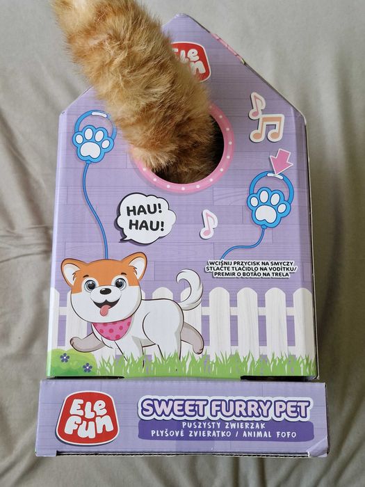 NOWY Elefun Interaktywny Puszysty zwierzak Kotek