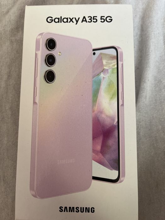Samsung A35 fioletowy