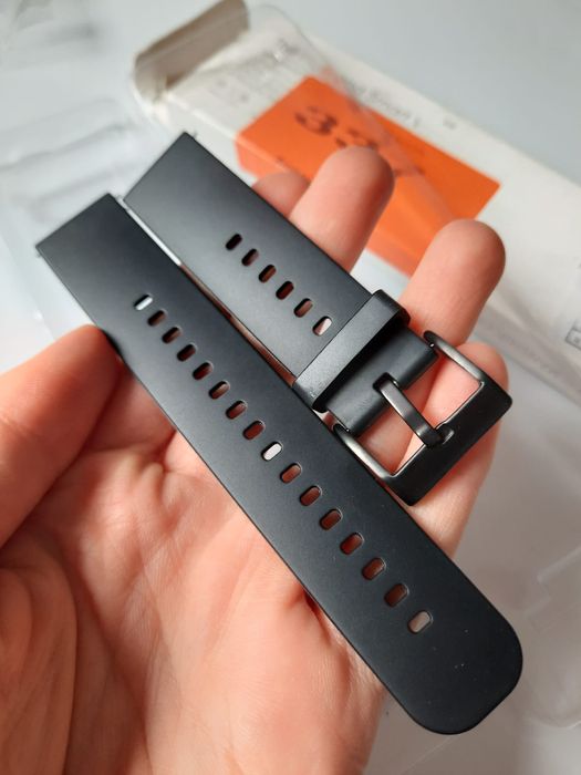 Pasek 20 mm niebieski, biały, czarny