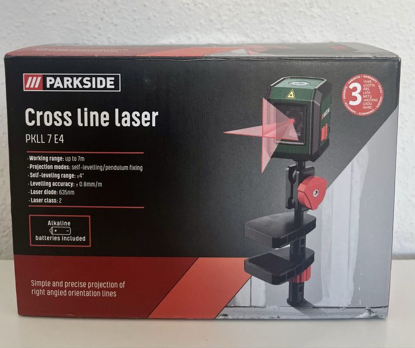 Лазерний рівень Parkside PKLL 7 E4