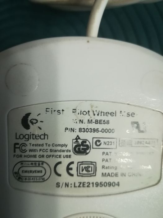 Rato Logitech para computador