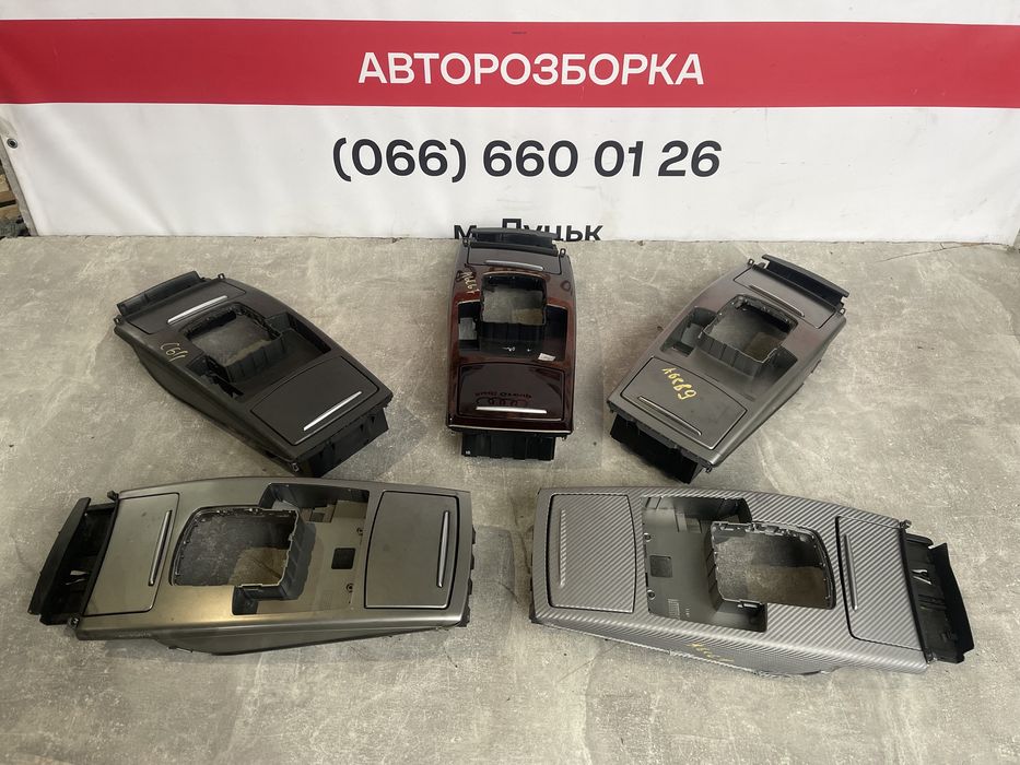 Центральна Консоль Ауді А6 С6 Декор Салона Audi A6 C6 Авторозбор Шрот