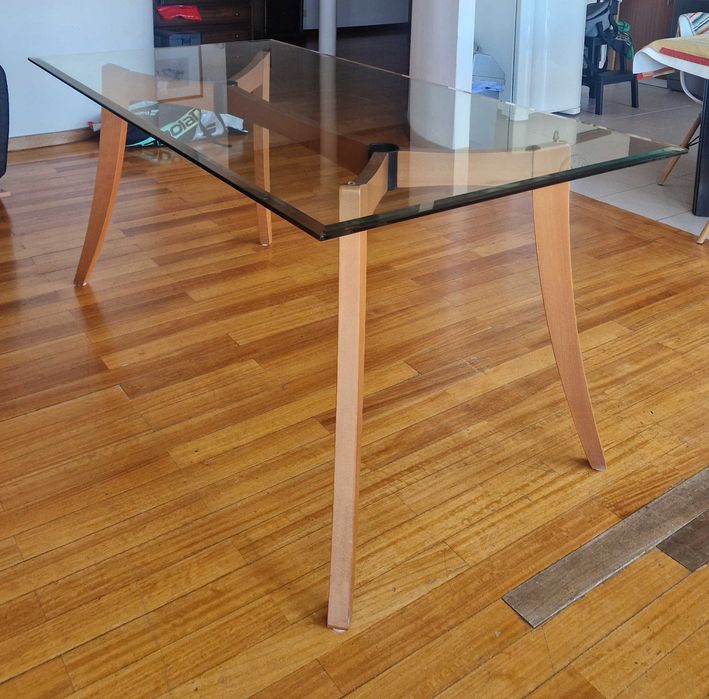 Mesa de Vidro Temperado