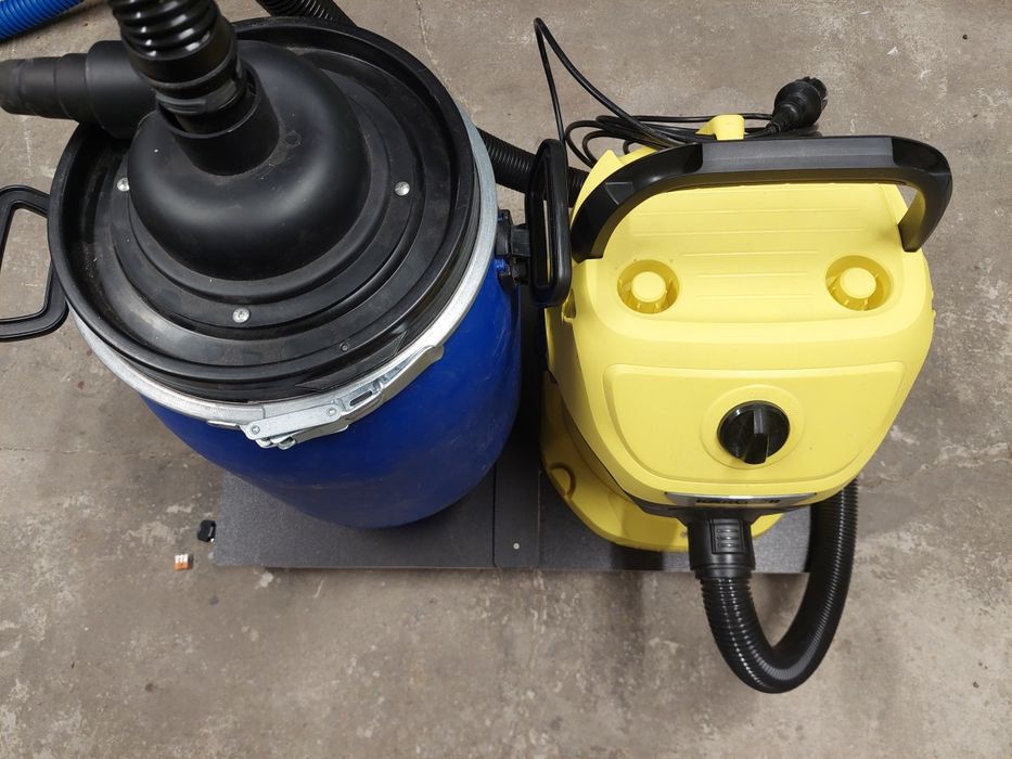 Odkurzacz karcher wd3 i cyklonowy separator pyłu