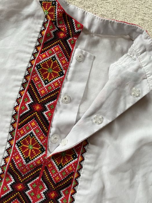 Дешево! Вишиванка. Ручна вишивка. Вишита сорочка. 6 р. . 122 см.