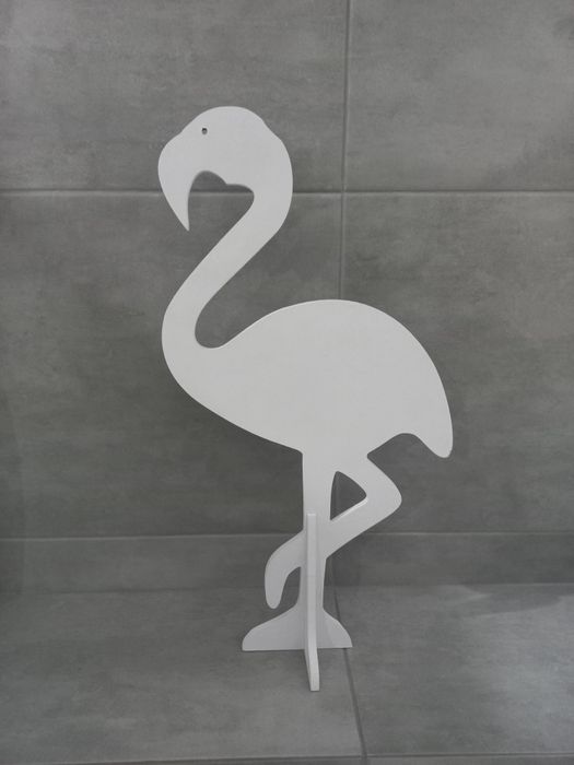 drewniany flaming ozdoba