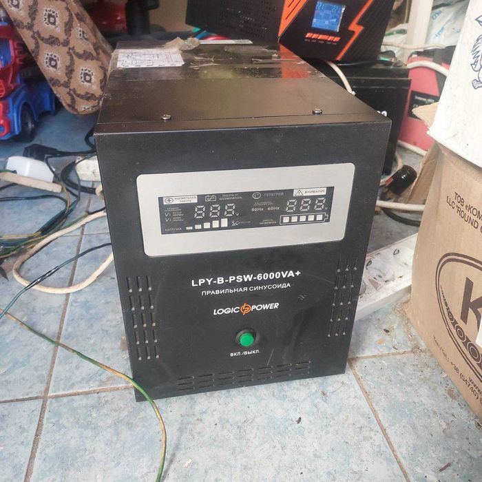 ІБП LogicPower LPY-B-PSW-6000VA+(4200Вт) с правильной синусоидой 48V