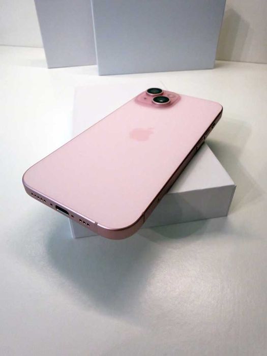 Apple iPhone 15・128GB・Rosa (Fatura e Garantia)