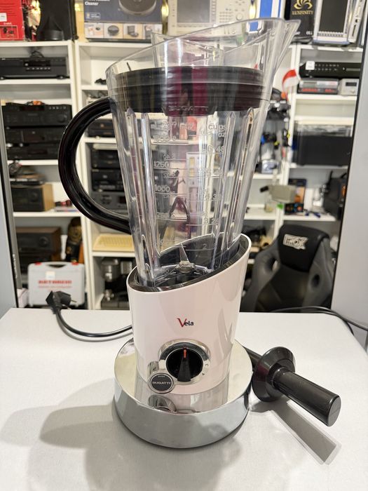 Blender kielochowy Bugatti Vela biały jak nowy