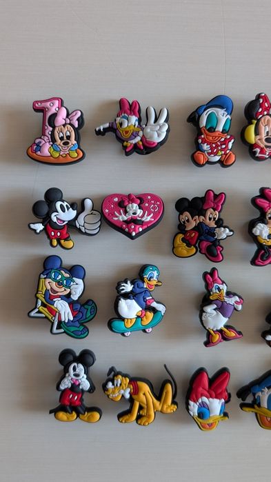 Набор Микки Маус джибитсы Дональд Дак кроксы Дисней Mickey Mouse