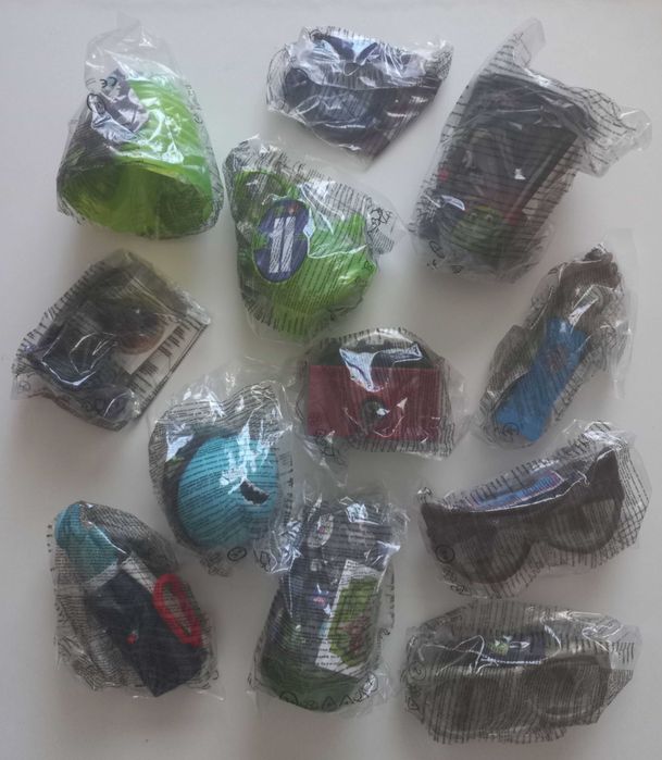 Bonecos Happy Meal McDonalds/Burger King/Pizza Hut
